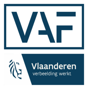 Combi-logo VAF/Vlaamse Gemeenschap NL