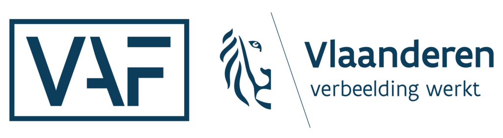 Combi-logo VAF/Vlaamse Gemeenschap NL